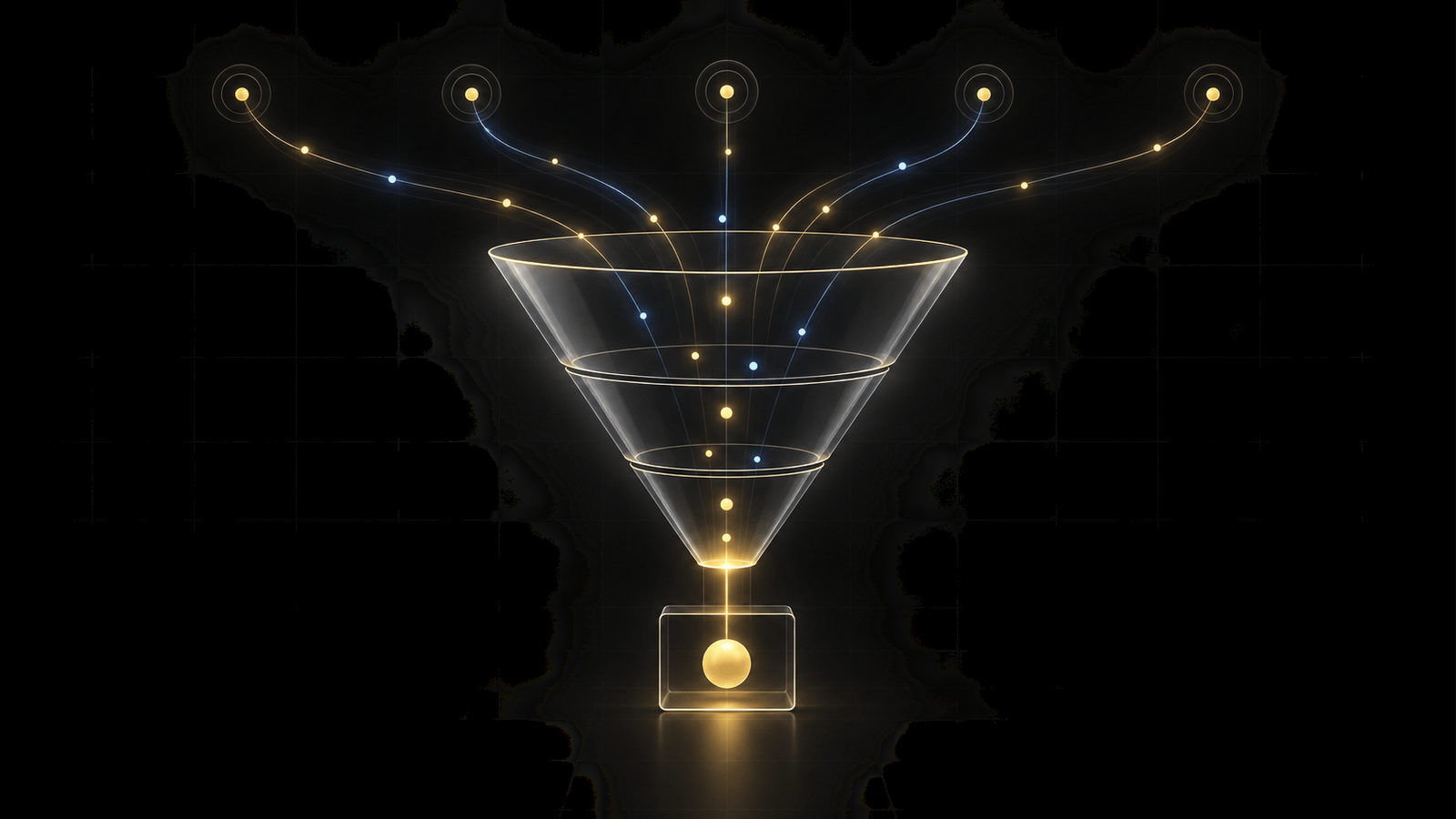 Sales funnel and customer conversion journey
